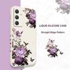 Peony Blossoms Phone Case For Samsung Galaxy A17 A56 A55 A35 A25 A15 A16 A06 A05 A05S A54 A34 A24 A14 A04 A04S A04E 4G 5G Cover