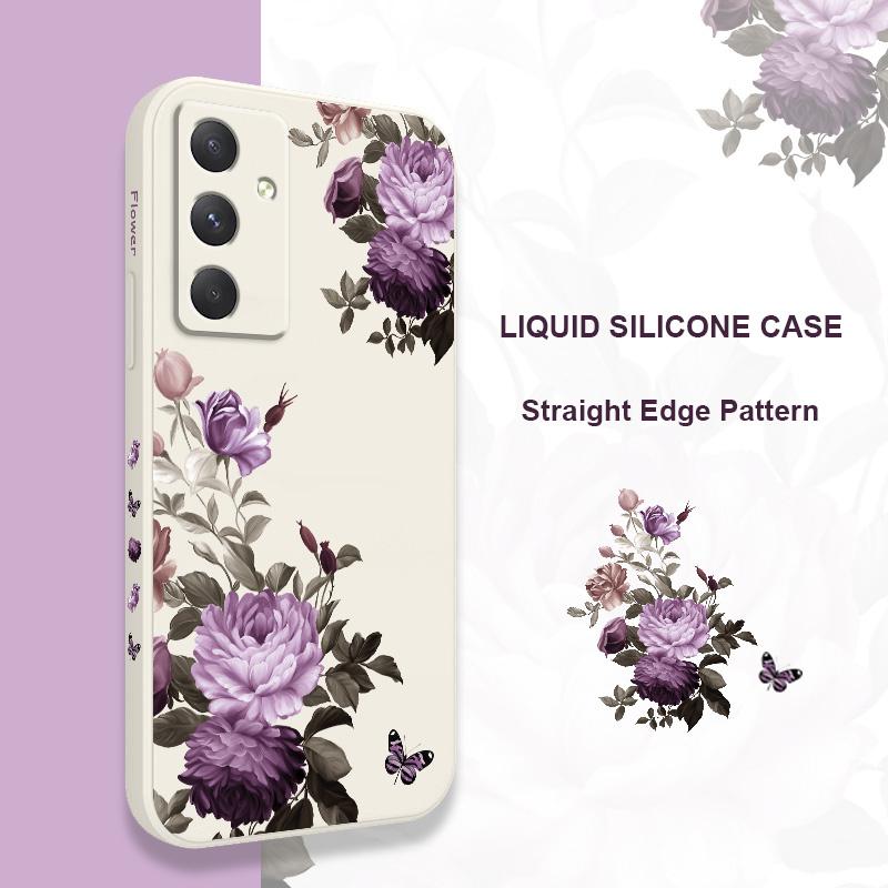 Peony Blossoms Phone Case For Samsung Galaxy A17 A56 A55 A35 A25 A15 A16 A06 A05 A05S A54 A34 A24 A14 A04 A04S A04E 4G 5G Cover