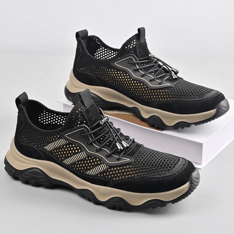 

Mountain Running Shoes for Men Casual Sports Sneakers - Rocky Jogging Trainers Free Shipping 44 чорний