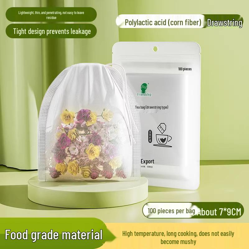 

Одноразовые пакеты из кукурузного волокна для заваривания чая и приправ