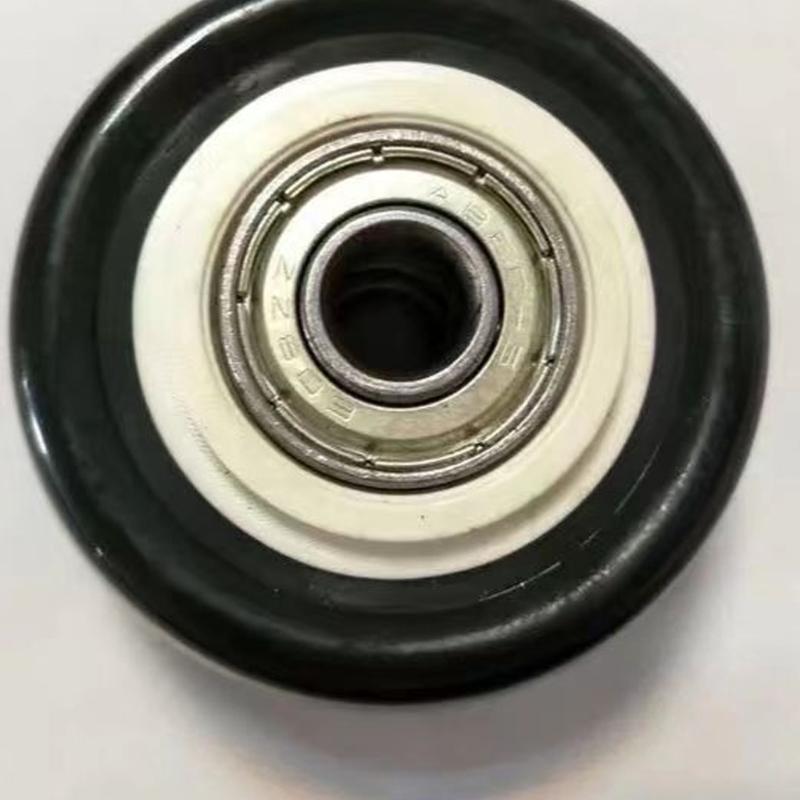 Noiseless Movement Furniture Casters 50kg Load Capacity Resistant Quiet Slide Casters PU Wheel for Commercial Use