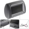 Universal 7in Auto Car Headrest Monitor MP5 Video Media Player High DefinitionBlack