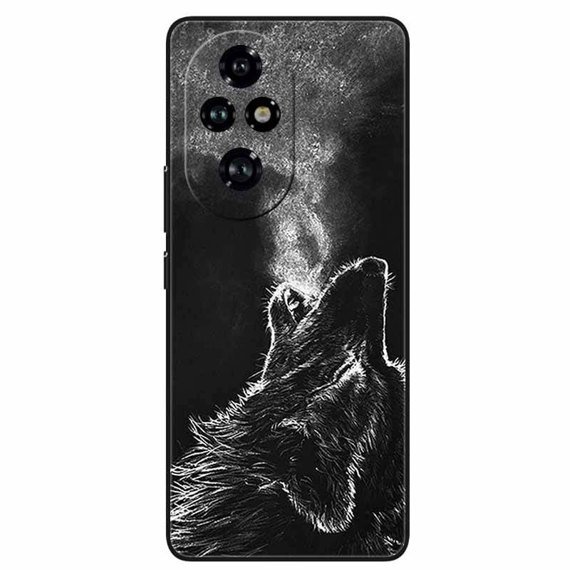For Honor 200 5G Case Lovely Cute Cartoon Silicone TPU Soft Phone Cover for Honor 200 Honor200 Protect Back Shells FUnda Coque