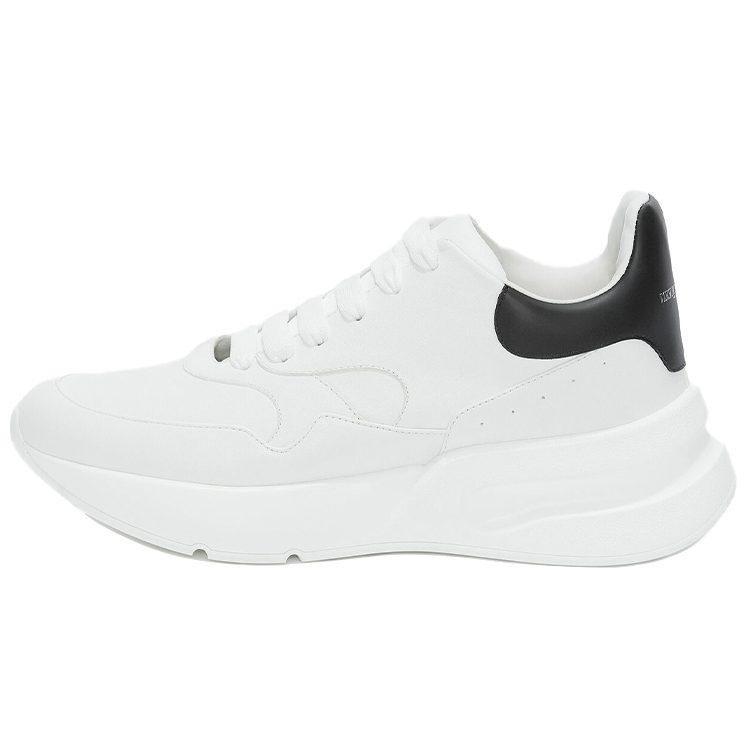 Alexander Mcqueen Oversized Runner Optic White Black 575425WHRU39034