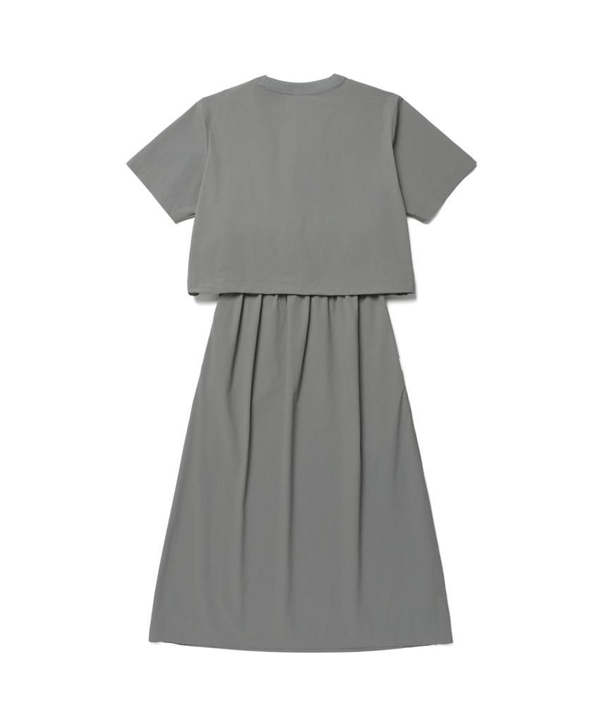 SNOWPEAK APPAREL Thin Tech Basic Dress (S26Mwsop31) Dark Gray