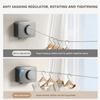 Clothes Hanging Rope Balcony Retractable Clothesline Convenient To Install Wall Laundry Storage Clotheslins for Home Hotel Dorm