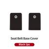 ear1 Car Silicone Seat Belt Buckle Covers Scratch-Resistant Protective Covers Car Interior Accessories For VW Golf Polo Tiguan Passat