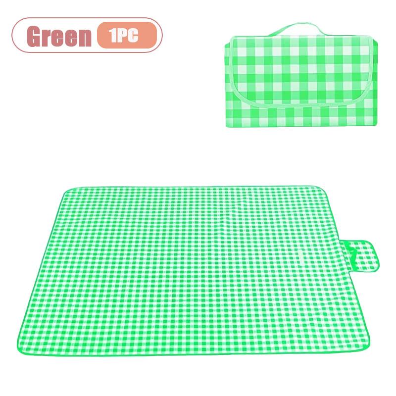 

1-4PCS Outdoor Picnic Mat Waterproof Camping Ground Sheet and Tablecloth Compact Foldable Design for Hiking and Family Trip 100X150CM