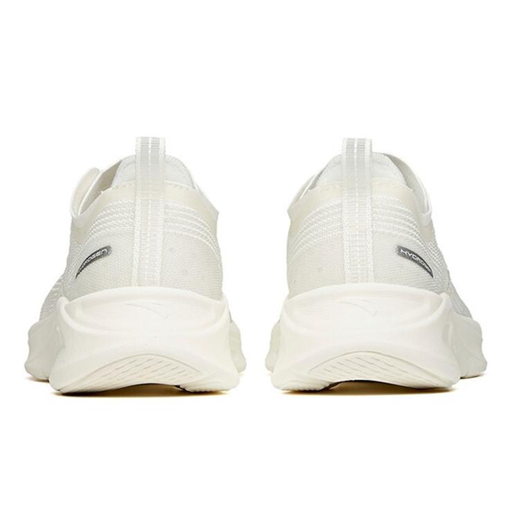 New Anta Hydrogen Run III Shock Absorbers Slip Resistant Abrasion Resistant Low Top Running Shoes Women's White 122125540-2