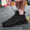 Men's Shoes Summer Breathable Ice Silk Mesh Sneakers Men's Ultra-light Twist Sole Running Shoes Large Size White Shoes