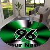 Hannover 96 Custom Name Round Area Rug,Carpet Rug for Living Room Bedroom Sofa Playroom Decor,Non-slip Floor Mat