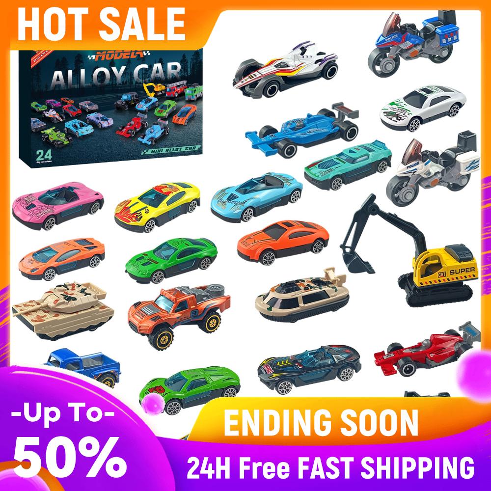 

Advent Calendar 2026 Alloy Car Engineering Car Set 24 Days Christmas Countdown Calendar Holiday Countdown Calendar for Kids China Mainland