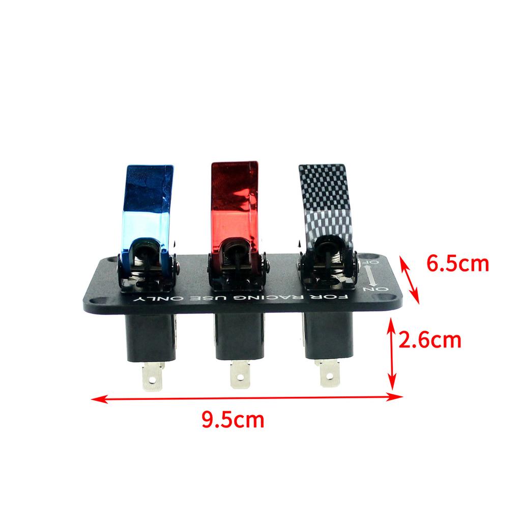 DC12V Toggle Switch Racing Ignition Engine Relays Switches Car with LED Indicator 20A High Quality Car Lever Combination