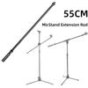 1 Pcs Microphone Stand Arms Video Live Bracket Boom Arms Replacement Rod 55CM Microphone Pole Microphone Extension Pole