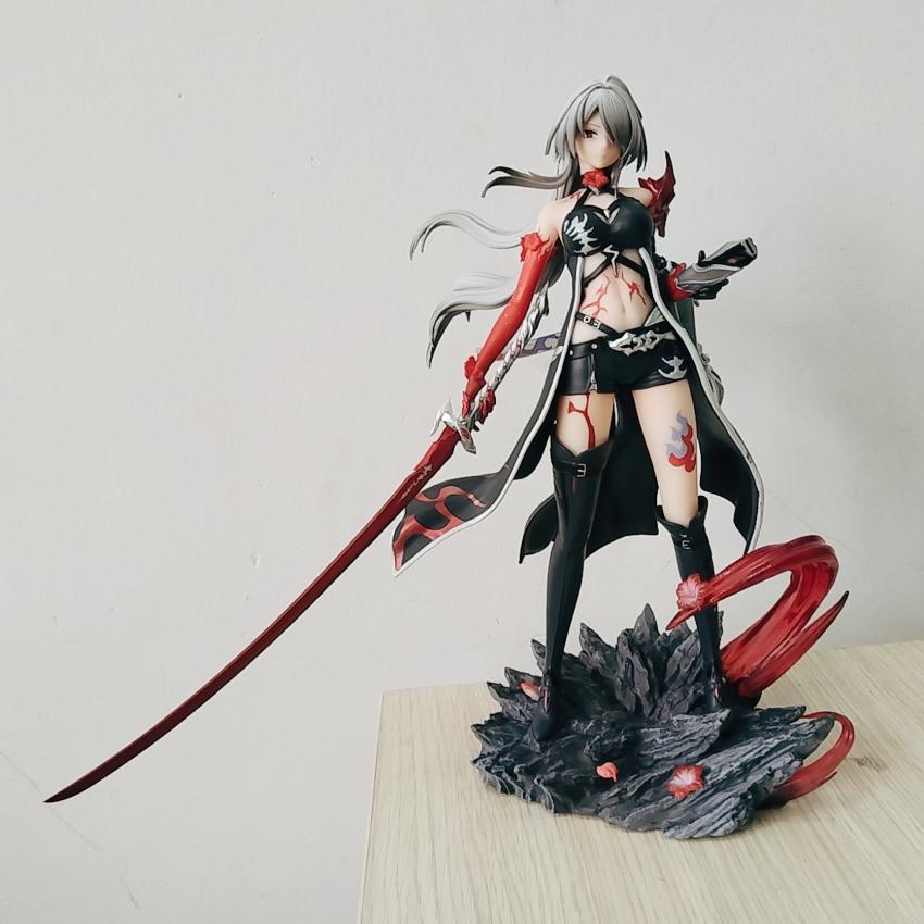 38CM Huang Quan Honkai Star Rail Silver Kafka Wolf Girl figure PVC Anime Action Toy Game Collectible Model Doll Gifts