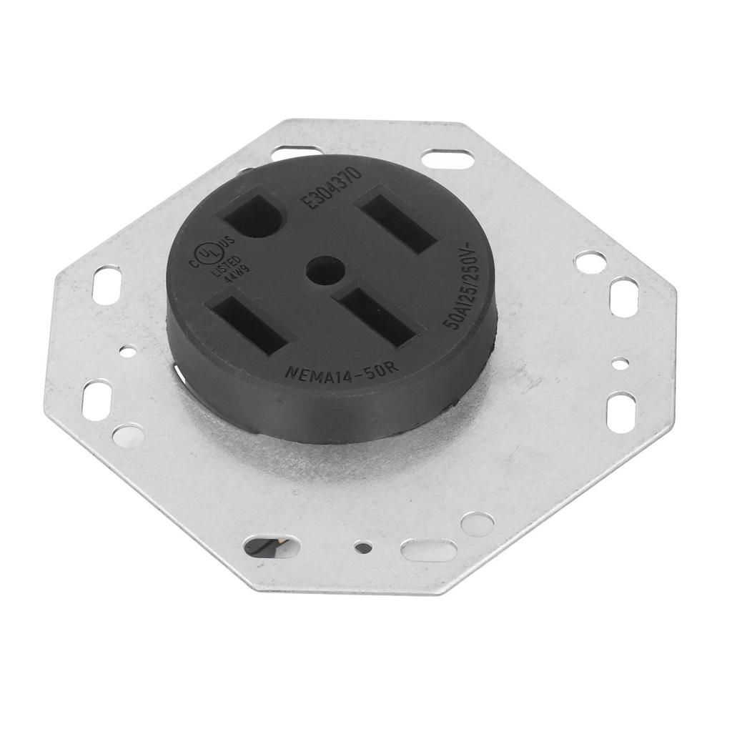 Outlet Socket NEMA L14?50R US Standard Straight Industrial Receptacle Outlet 50A 125250V