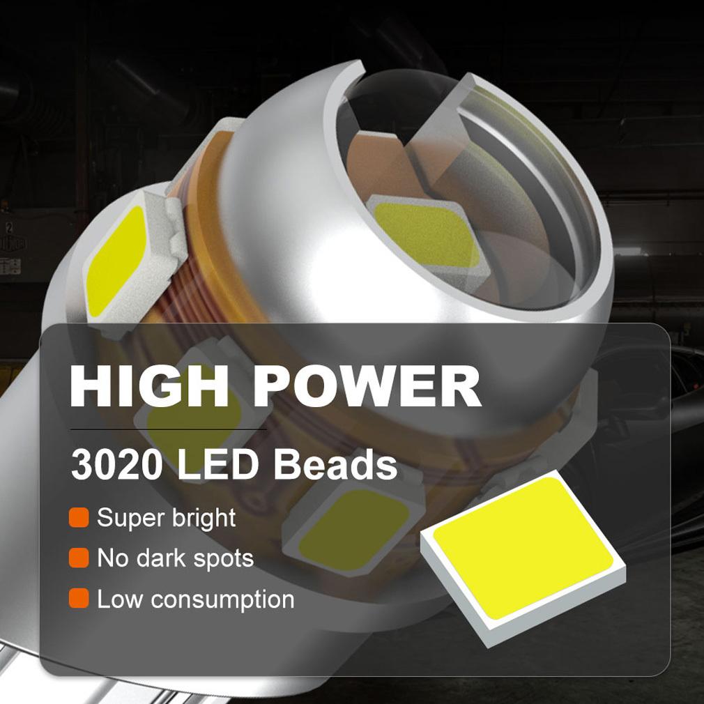 2 Stück W5W T10 LED-Lampen CANBUS Kein Fehler 9SMD 3020 LED-Chips 194 168 Auto Innenraum Seitenlicht Auto Karten-Deckenleuchten Kennzeichenleuchte 6000K Weiß 12V 24V
