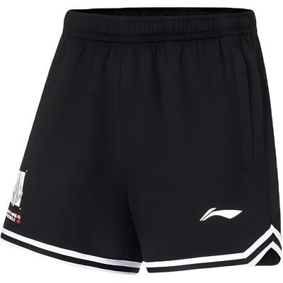 Professional Basketball Series Casual Comfortable Loose Breathable Basketball Pants Men Bottoms Black AAPT073-1