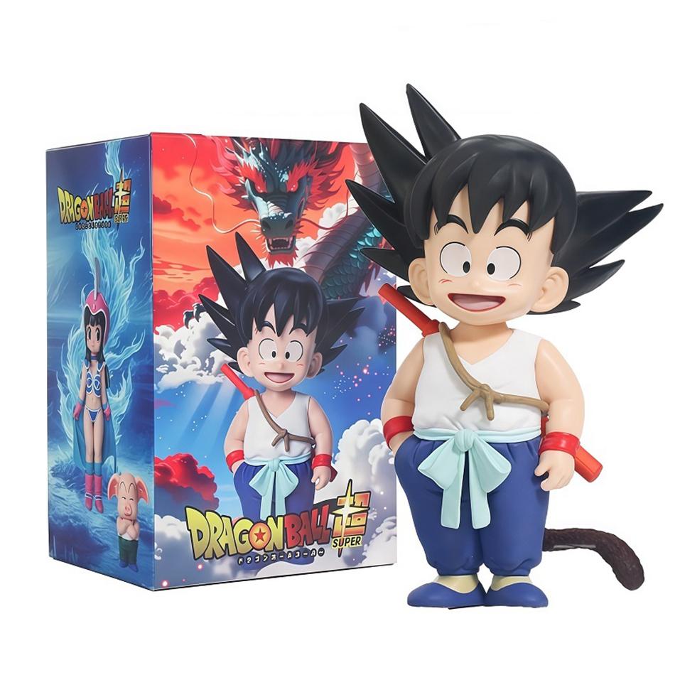 Dragon Ball Z Anime PVC Figure - Cute Sr. Popo Karin Sama with Goku Vegeta Oolong Super Saiyan Model Toy Collectible