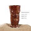 60er Typ Hawaiianische Tiki-Tasse Keramik-Cocktailgläser Bar Weinglas Dekorationen Ornamente Gläser für Getränke Personalisiertes Geschenk