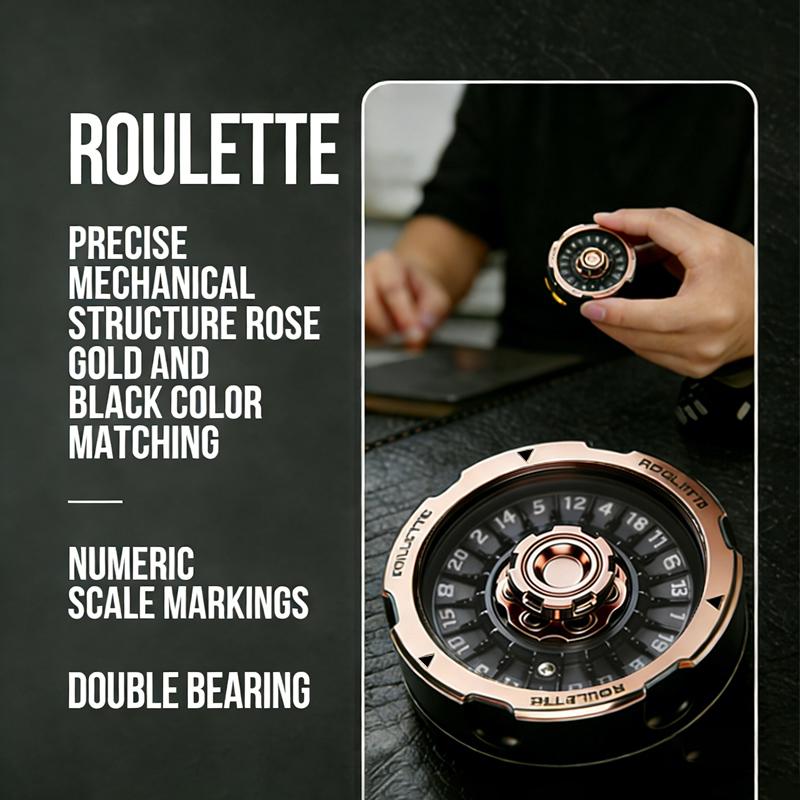 Roda da Sorte Giratória D20 de 20 Lados Brinquedo Fidget Anti Estresse Alívio da Ansiedade EDC Hand Spinner Gadget de Mesa DND RPG Jogo de Tabuleiro Presente