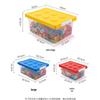 Lego Large Transparent Plastic Storage Box with Lid for Children's Toys & Organization