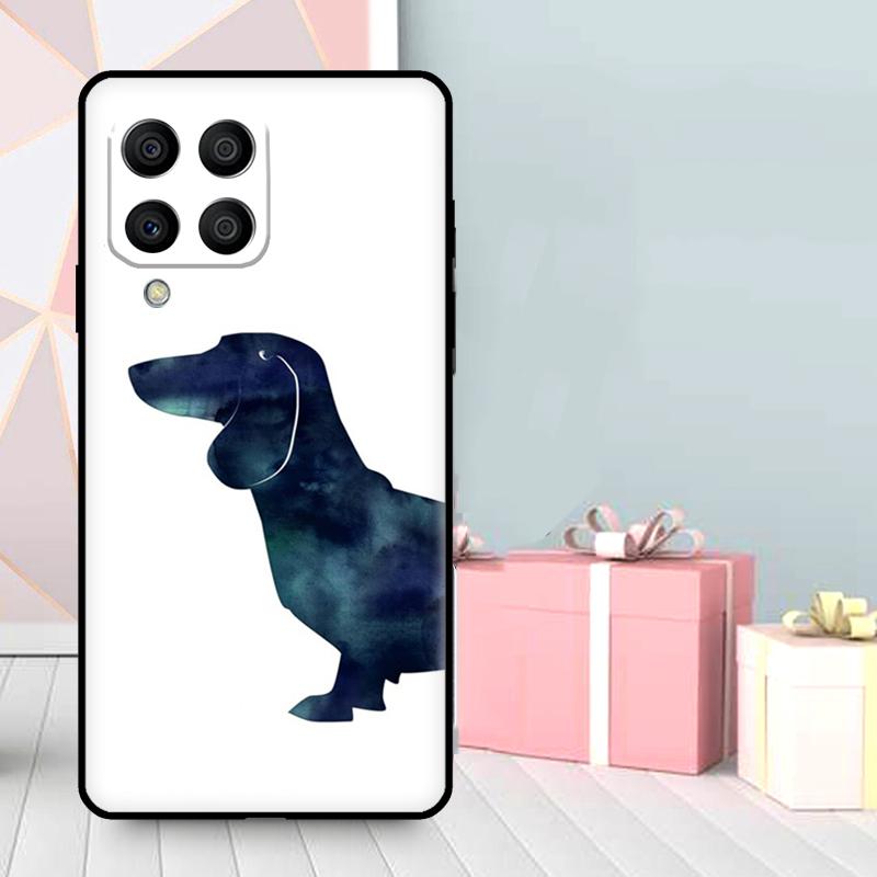 Cute Dachshunds Case For Samsung Galaxy M56 M52 M32 M53 M16 M11 M21 M31 M35 M12 M13 M14 M15 M36 M55 M34 M54