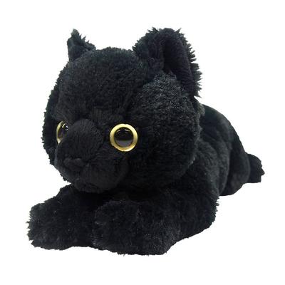 Sun Lemon Lap Cat Plush Toy Small Black