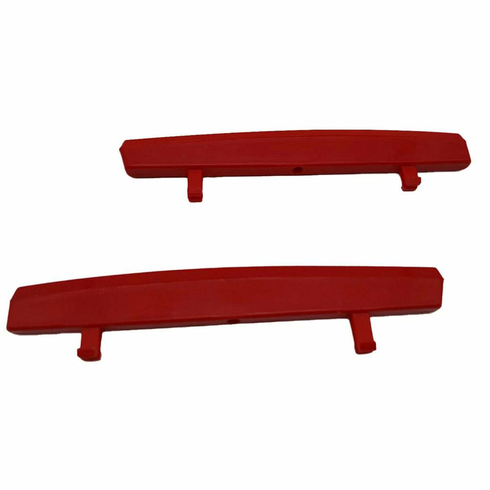 1 Pair Car Front Grille Insert Trim Red For Dodge Ram 1500 2019-2021 Accessories