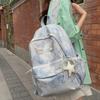 Schoolbag Fashion Colorful Tie-Dye Backpack Large Capacity Versatile Youth Campus Backpack Junior High School Student School Bag Wholesale