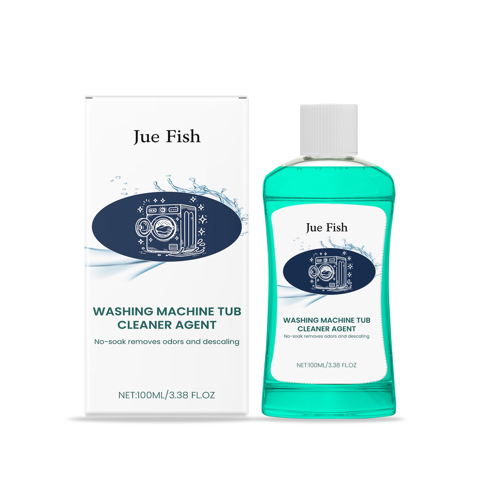 

Jue Fish 100ml Washing Machine Cleaner for Cleaning the Inner Drum of Washing Machines, Removing Stains and Dirt 100ml boxed
