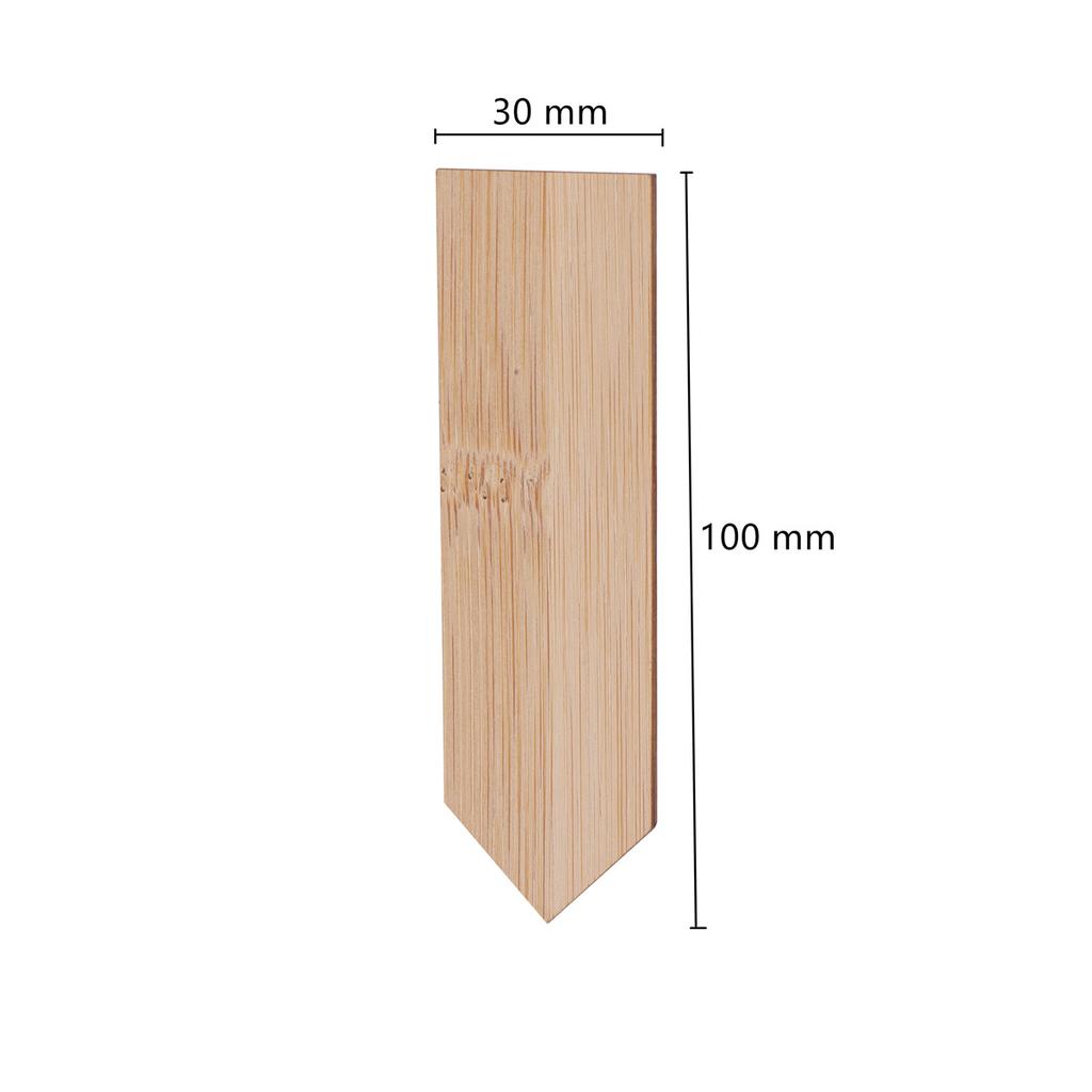 Plant Labels Wooden Plant Sign Tags Multi-Type Bamboo Garden Markers Bonsai Seed Potted Flower Vegetable Succulent Tool 5/50Pcs