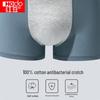 Hongdou Men's Soft Cotton Antibacterial Boxer Briefs 4-Pack