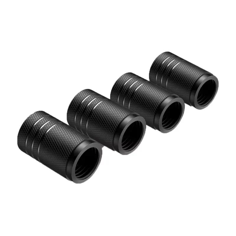 

Universal Car Motorcycle Bicycle Accessories - 4Pcs Aluminum Dustproof Tire Valve Caps, Wheel Hub & Valve Core Protectors чёрный