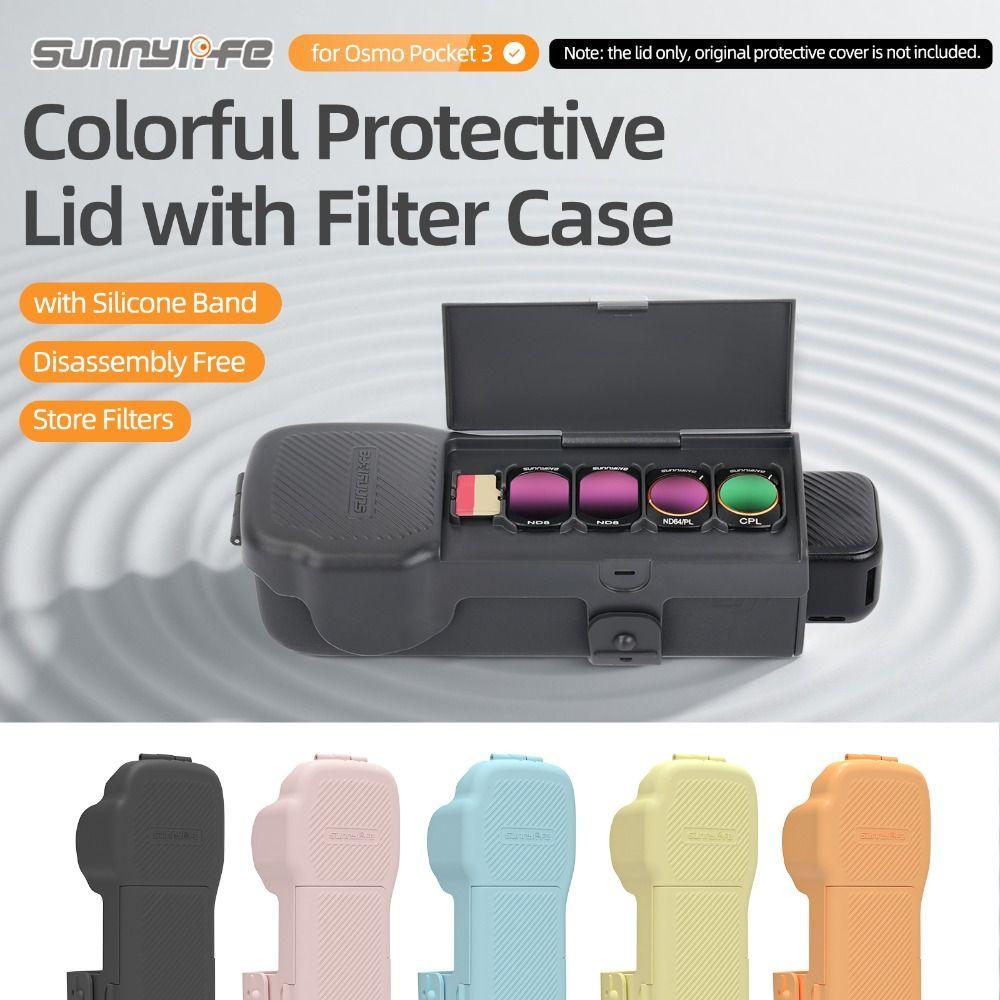 Quick Release Flip Upper Cover Anti-fall Body Case for DJI Osmo Pocket 3 Action Camera Accessories