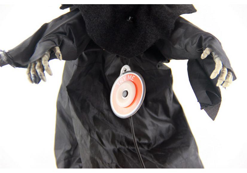 Garett Halloween stuiterende geest: Lichtgestuurde Prank Speelgoed Skelet voor Geestenfeest.