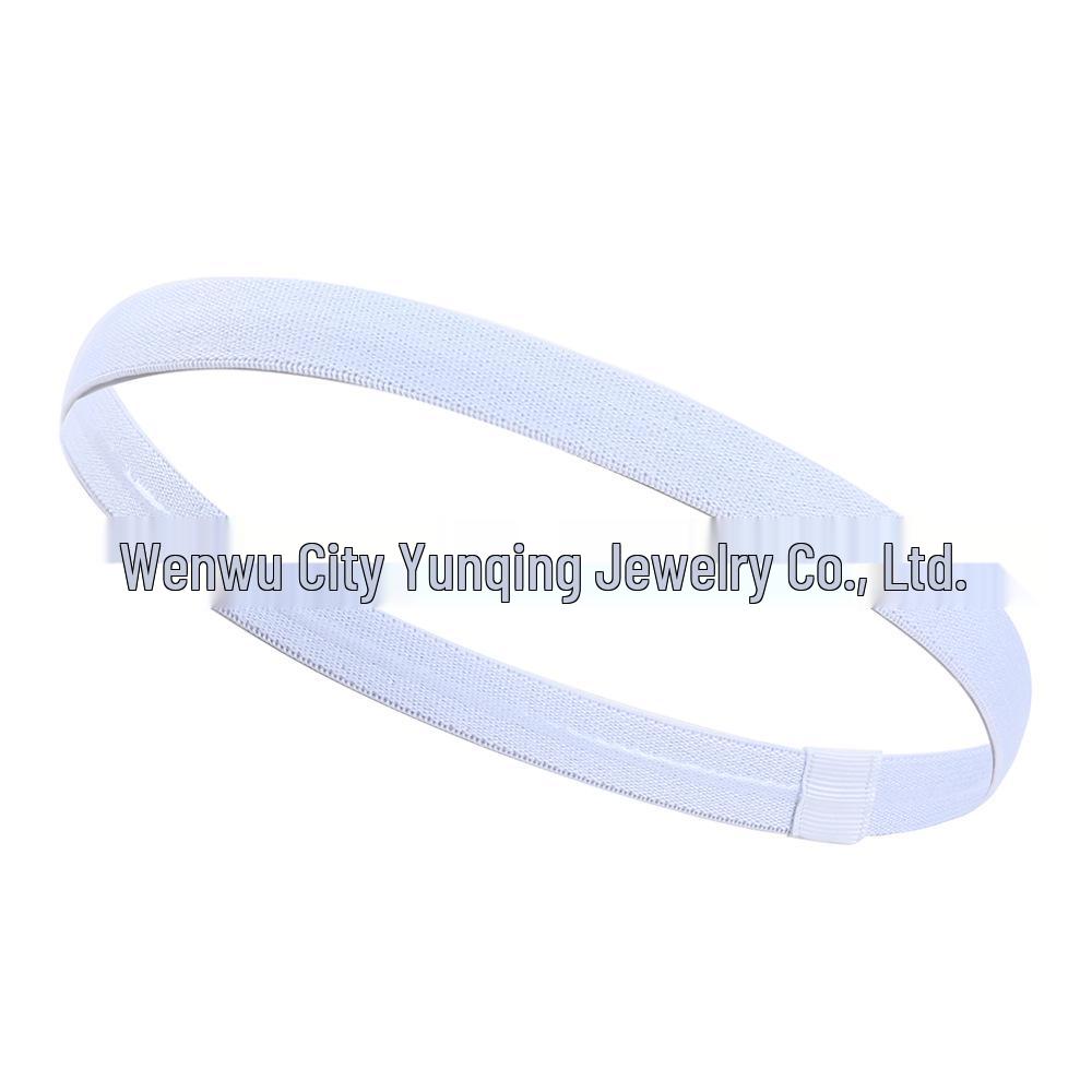 Women's Non-Slip Silicone Yoga Headband - Breathable, Sweat-Wicking, Elastic Hairband