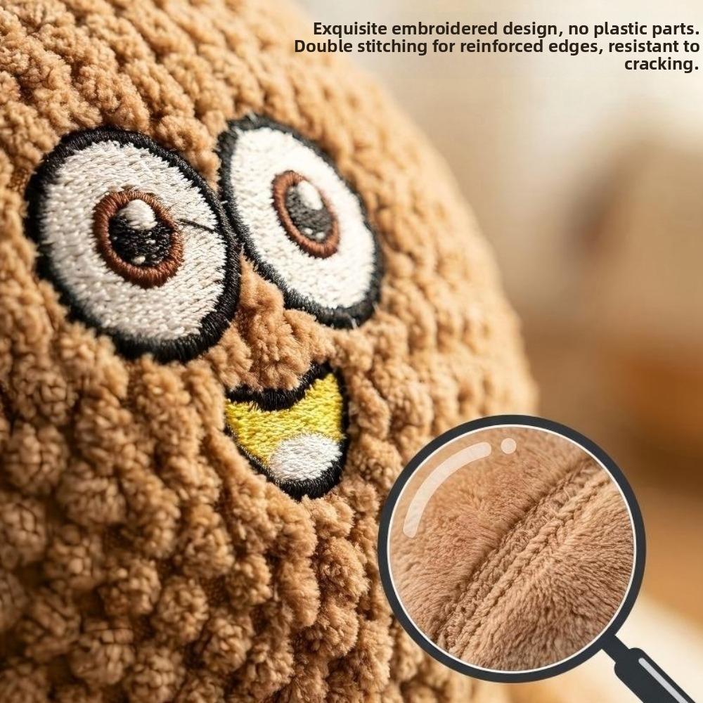 Soft Dog Soothing Toys Bite-Resistant Squeaky Toy Funny Dog Chew Toy For Dogs Cats