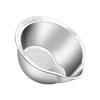 Asdays Rice Strainer, Large Capacity, 304 Stainless Steel, for Slicing, Shredding, and Wavy Rice, with Draining Functions (Colander and Grater)