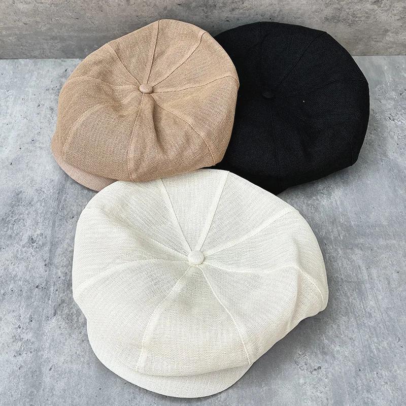 Gorra de Heraldo Washi Ecológica Natural Unisex Ligera Protección Solar Diseño Transpirable Camping Exterior Boina Ajustable