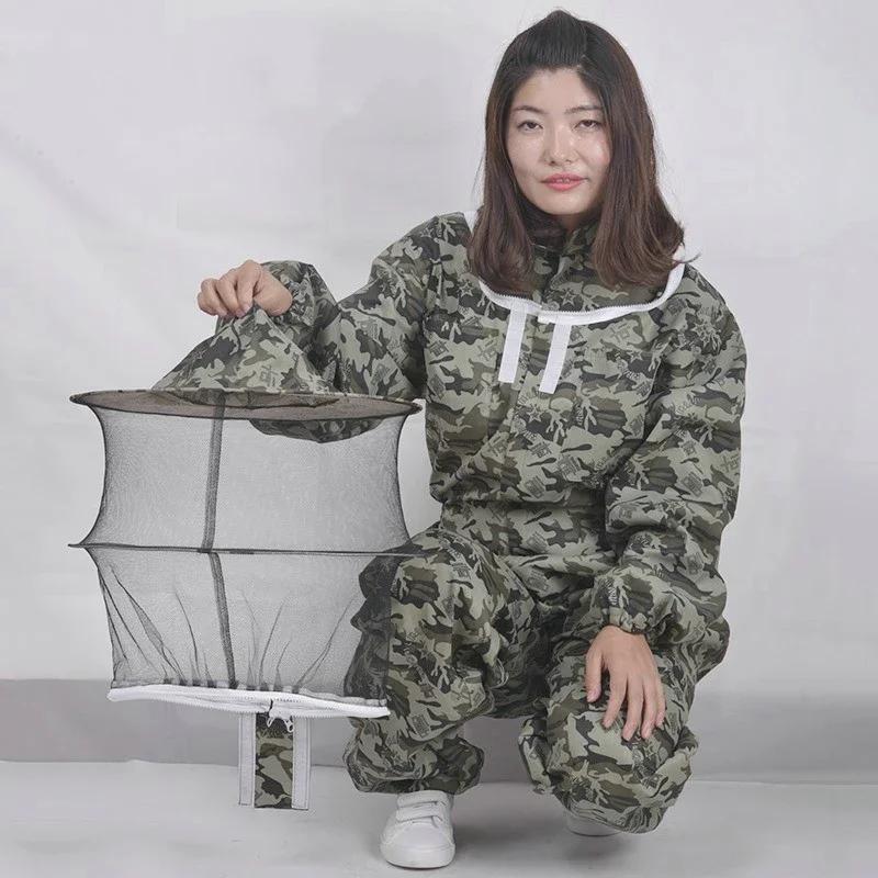 Anti-bee Clothes Beekeeping Protective Clothing Camouflage Professional Beekeeper Protection Equipment