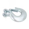 1 2 Inch Safety Chain Hook High Breaking Strength G70 Alloy Steel Heavy Duty for Winch Trailer Transport Vehicle Boat