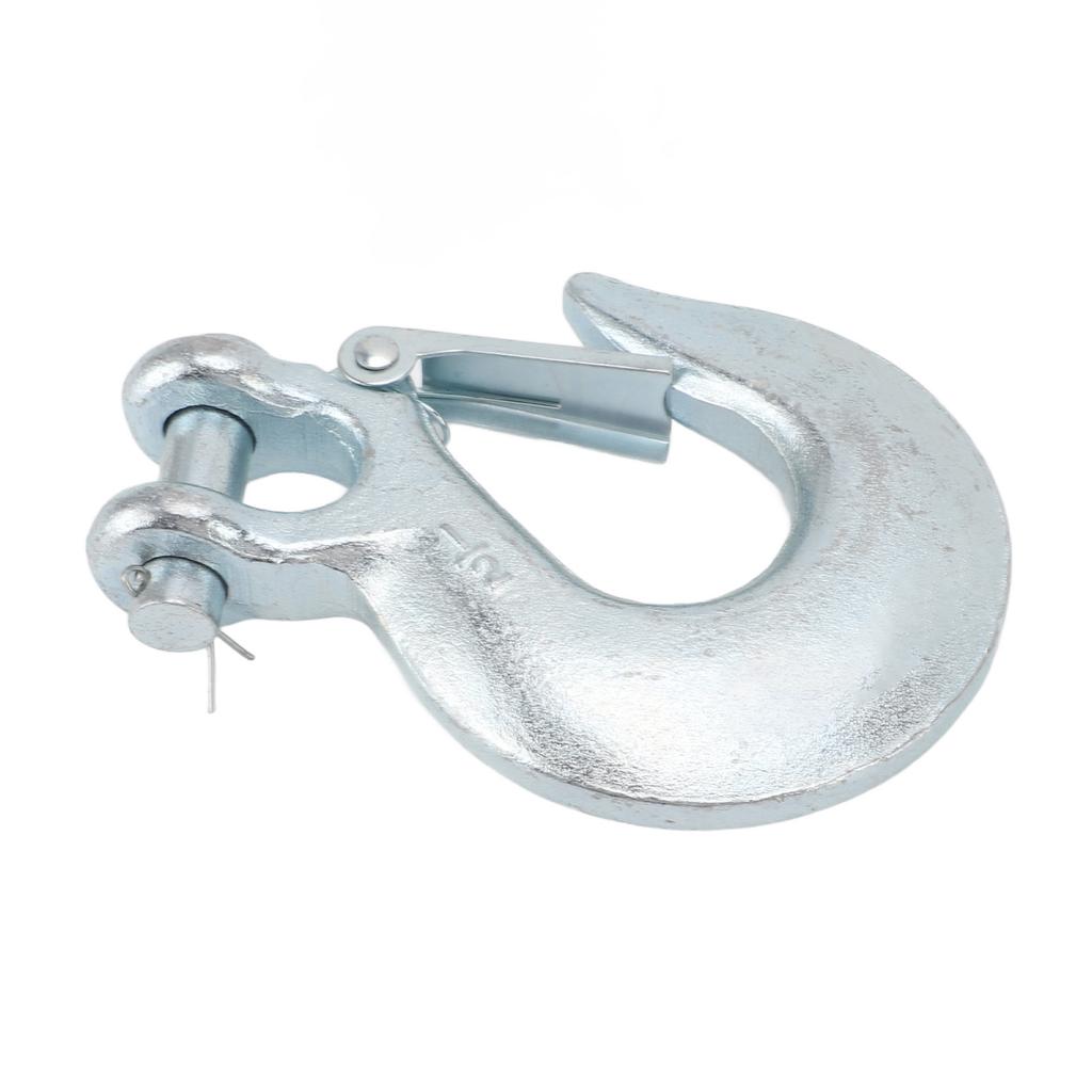 1 2 Inch Safety Chain Hook High Breaking Strength G70 Alloy Steel Heavy Duty for Winch Trailer Transport Vehicle Boat