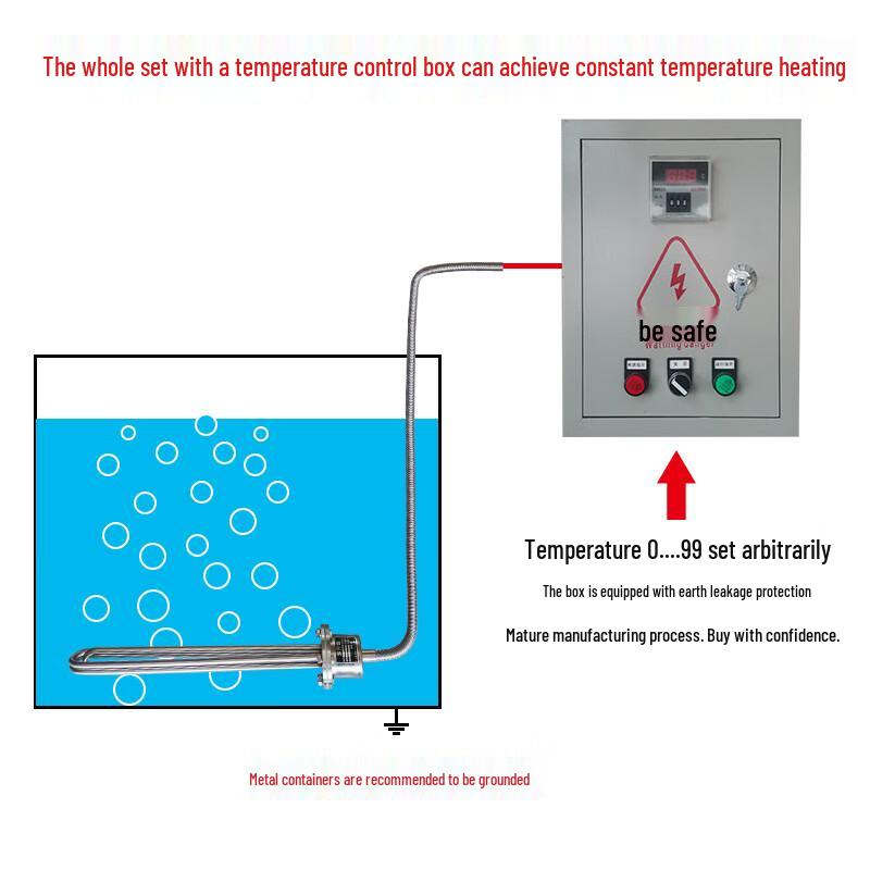 Huafengyi Immersion Electric Heater with Thermostat