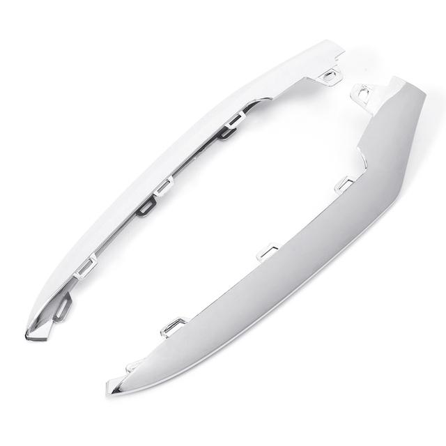 L / R Car Front Bumper Lower Lip Trim Chrome Trim Molding For Mercedes Benz W212 E-Class E350 2014-2016 A2128852774 A2128852874