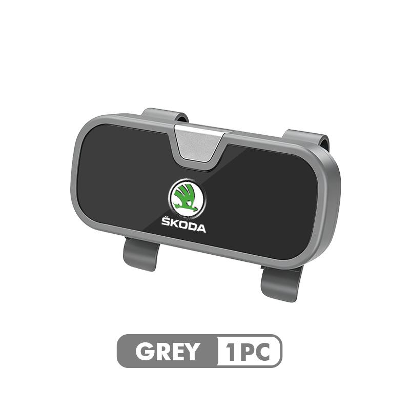 For Skoda Car Visor Glasses Case Sunglasses Box Eyeglasses Storage Accessories octavia a5 a4 mk1 2 fabia superb rapid mk3 yeti WE7