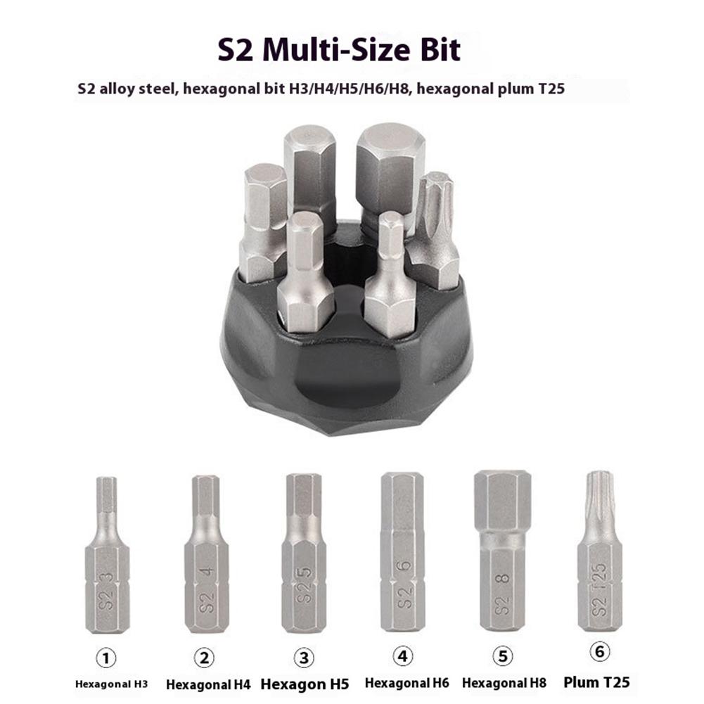 Bicycle Torque Wrench with Nylon Handle 10-20N.m Bike Torque Wrench Inner Hexagon Set 3-10N.m Bike Spanner Tool for Bike Repair