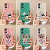 For Vivo Y03t iQOO Z9 Lite U5x Y18i Y18t Y02t Y400 Pro Cute Owl Cellphone Cover Camera Protection Liquid Silicone Anti Slip Shell For Vivo Bumper Case