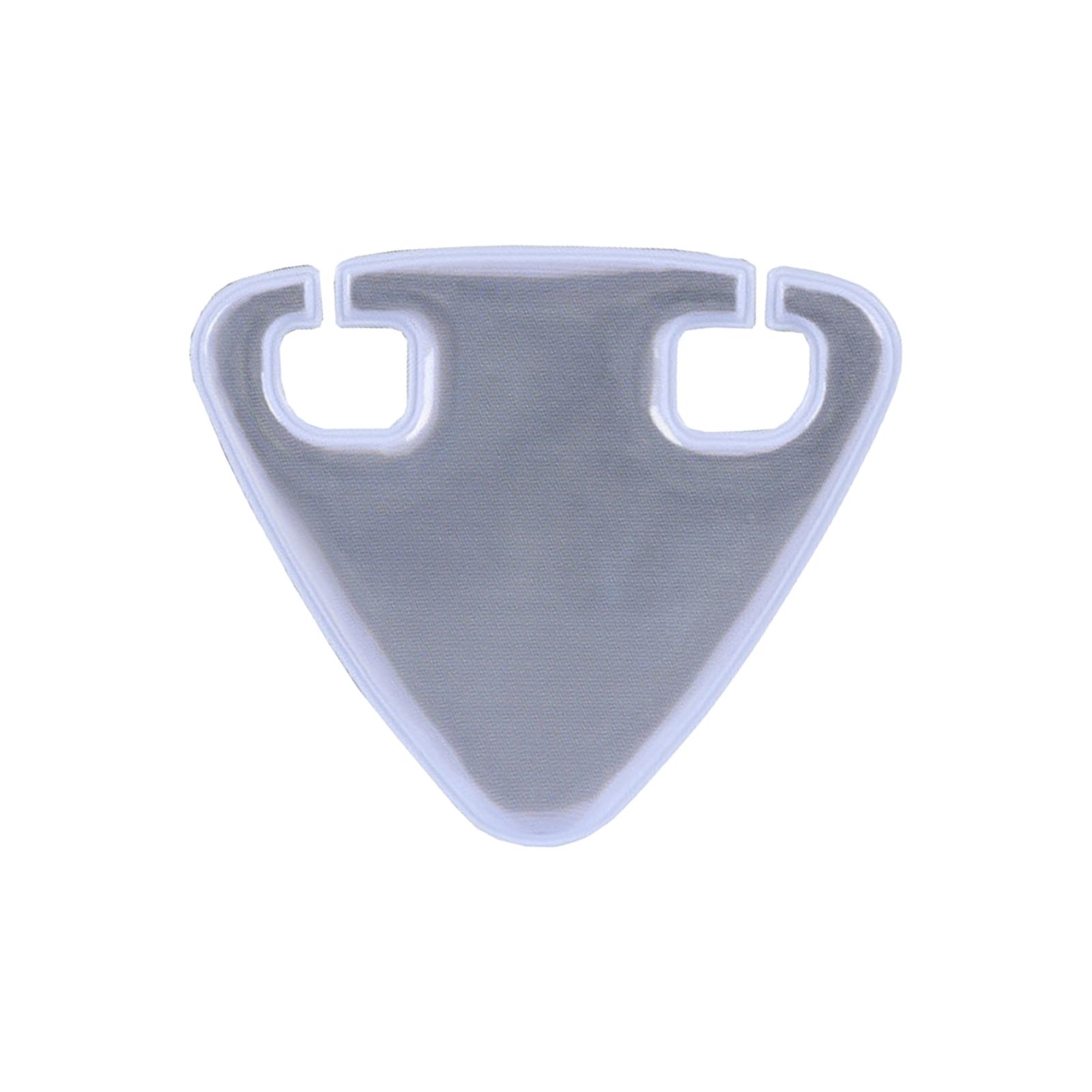 

1 шт. Светоотражающие наклейки на велосипед Предупреждающие огни безопасности для ночной езды Аварийный задний фонарь для горного шоссейного велосипеда Велосипедное снаряжение серебряный