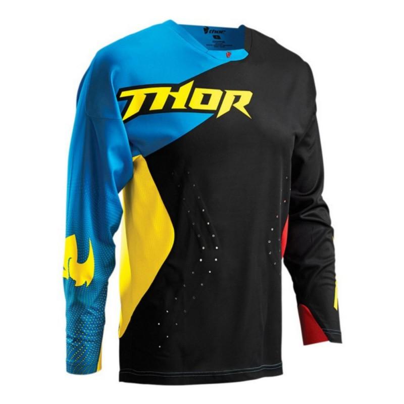THOR Downhill Jersey Long Sleeve Quick-Dry Breathable Off-Road Motorcycle Riding Shirt Men Women Use